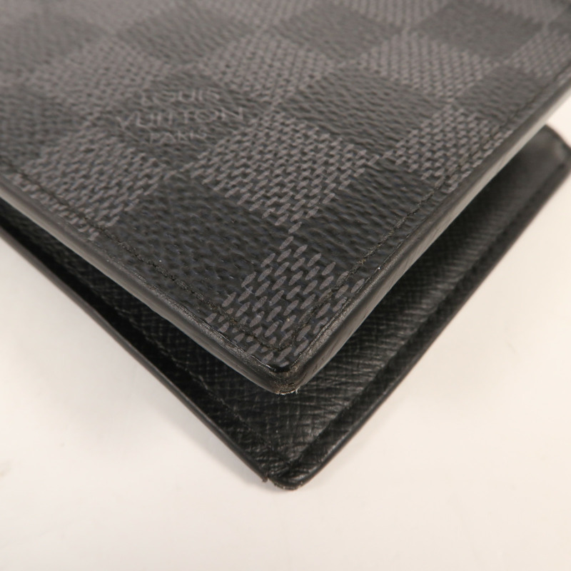 LOUIS VUITTON Damier Graphite Wallet錢包-8