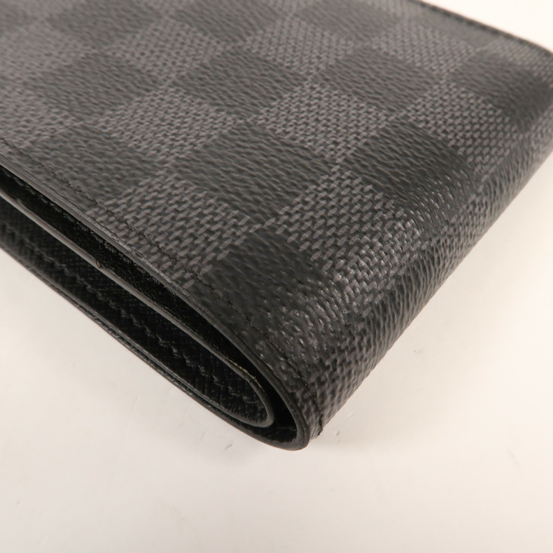 LOUIS VUITTON Damier Graphite Wallet錢包-10