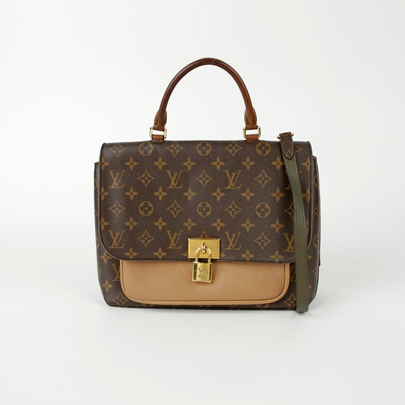 LOUIS VUITTON Monogram 帆布 Marie-Lou 手提包和肩背包-0
