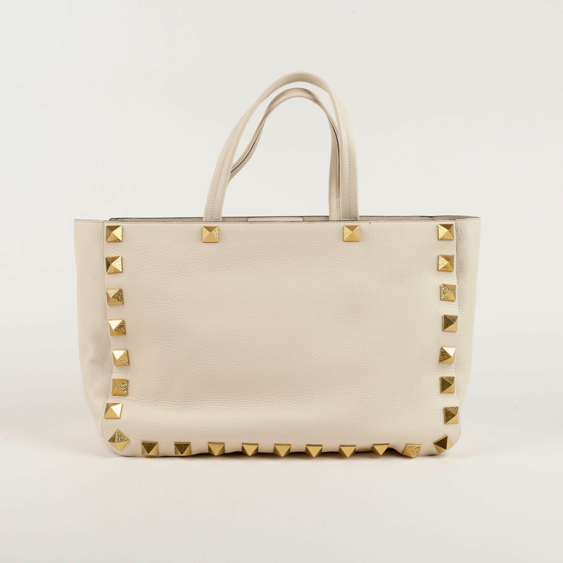 VALENTINO 羅馬鉚釘購物手提包與肩背包-6