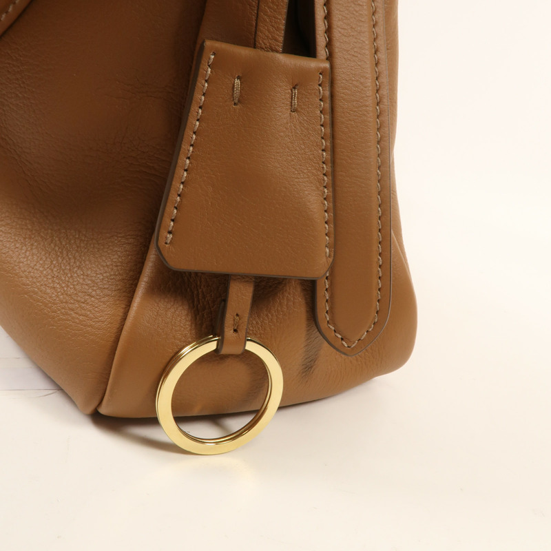 PRADA 牛皮皮革Aimee Medium Shoulder Bag金扣肩背袋-7