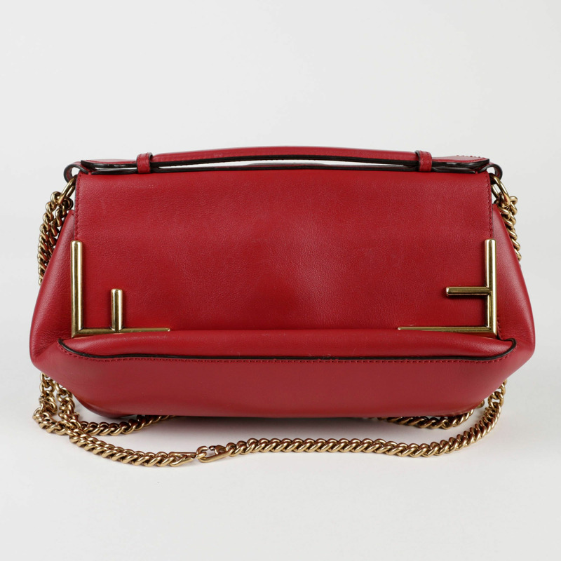 FENDI 雙 F 鏈條單肩斜背包-2