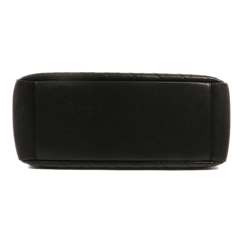 CHANEL 牛皮皮革GST Grand Shopping Tote金扣鏈帶肩背袋-3