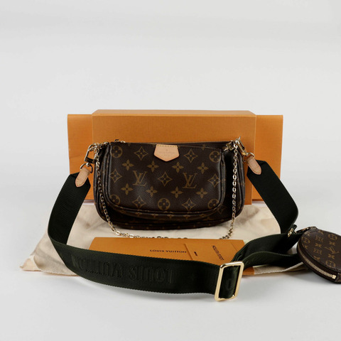 LOUIS VUITTON Monogram Multi Pochett 配件單肩包與斜背包
