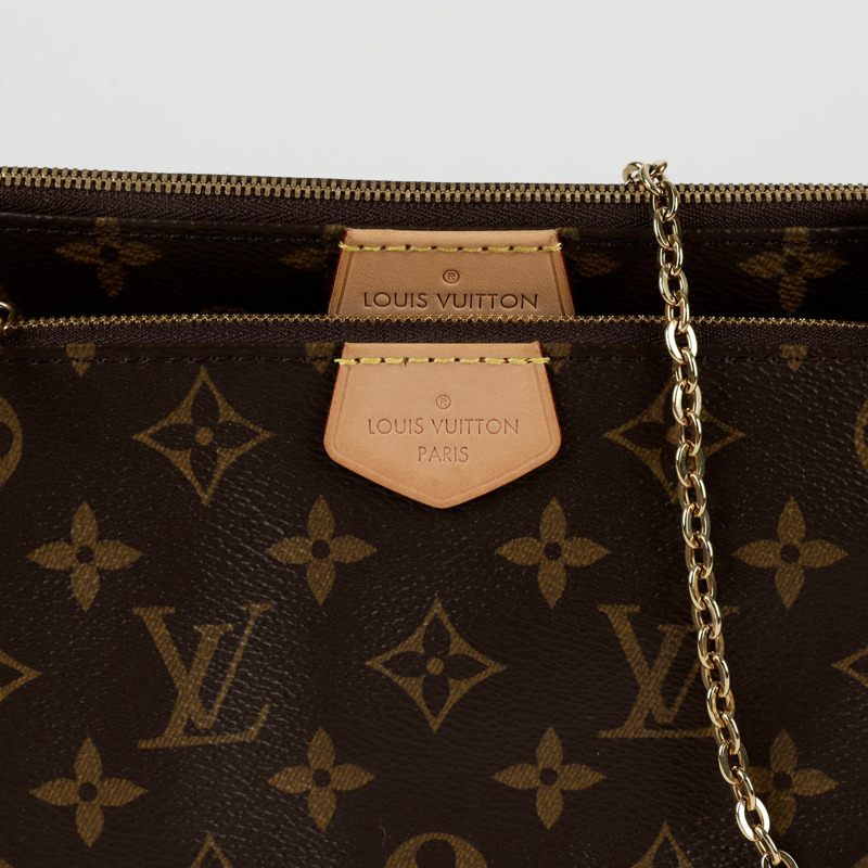 LOUIS VUITTON Monogram Multi Pochett 配件單肩包與斜背包-1