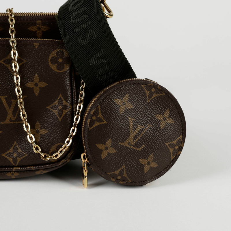 LOUIS VUITTON Monogram Multi Pochett 配件單肩包與斜背包-2