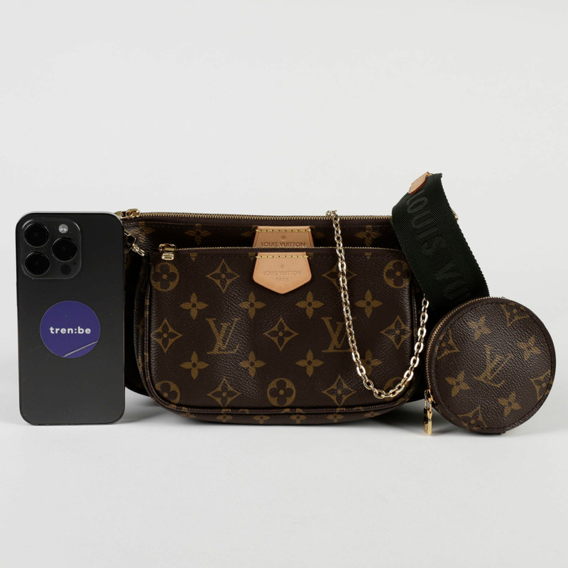 LOUIS VUITTON Monogram Multi Pochett 配件單肩包與斜背包-7