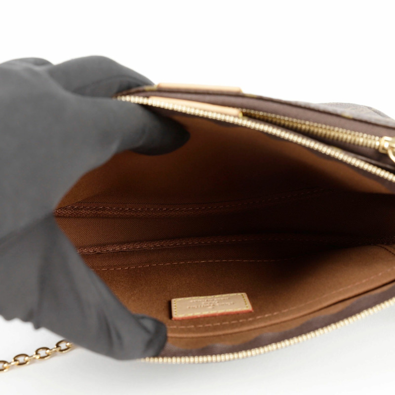 LOUIS VUITTON Monogram Multi Pochett 配件單肩包與斜背包-8