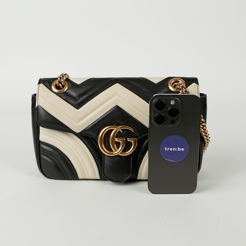 GUCCI GG Marmont 小號肩斜背包-12