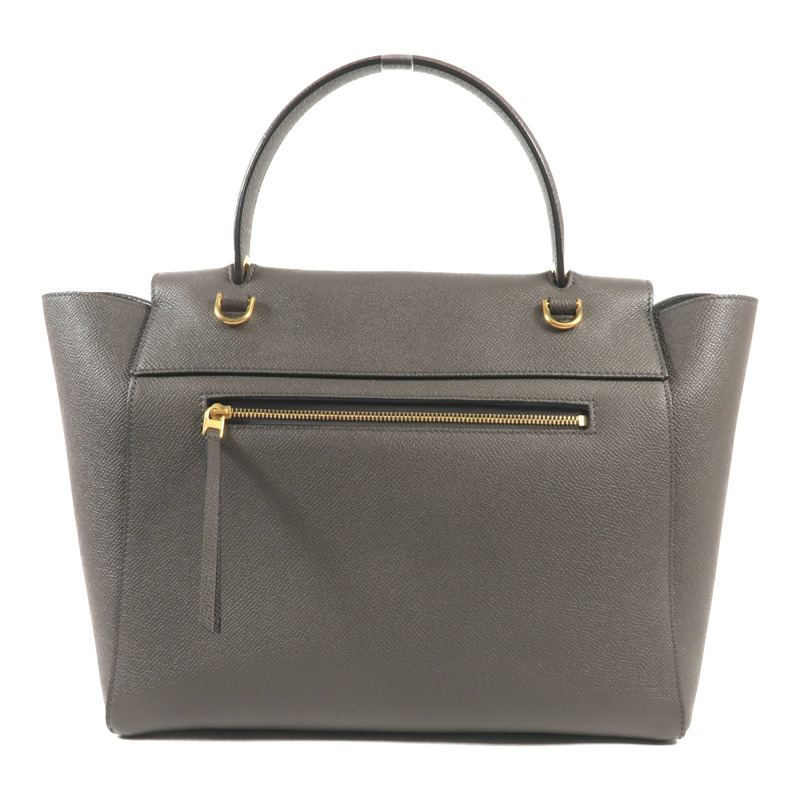 CELINE 牛皮皮革Belt Bag金扣手挽肩背兩用袋-2