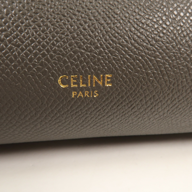 CELINE 牛皮皮革Belt Bag金扣手挽肩背兩用袋-5