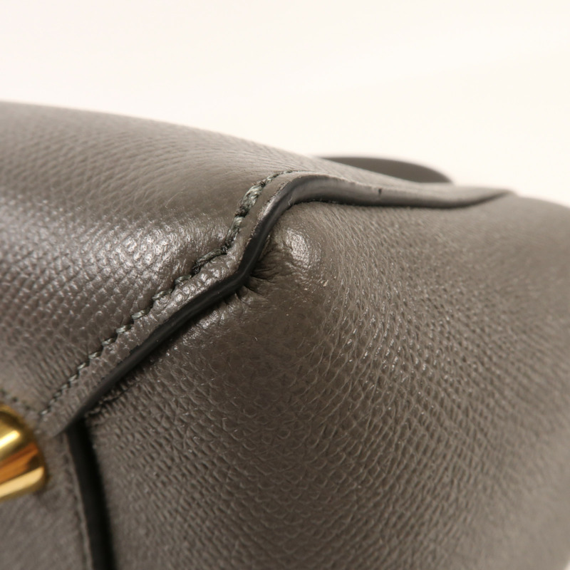 CELINE 牛皮皮革Belt Bag金扣手挽肩背兩用袋-12