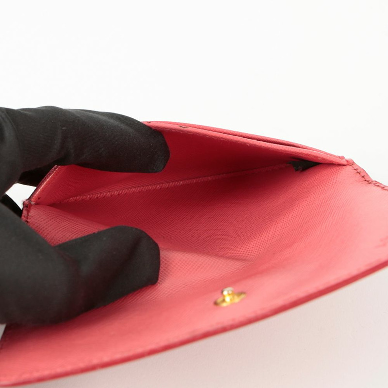 PRADA 金屬標誌卡夾-10