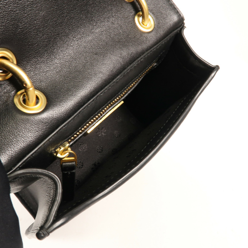 Tory Burch 牛皮皮革Shoulder Bag金扣肩背袋-10