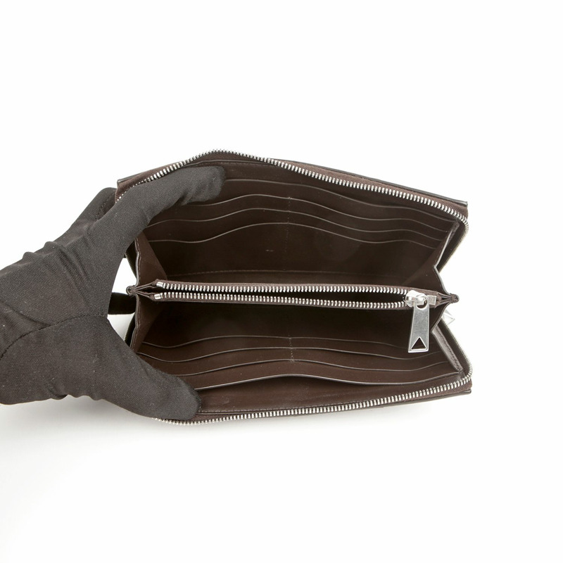 BOTTEGA VENETA Intrecciato Cassette 拉鍊長版錢包-4