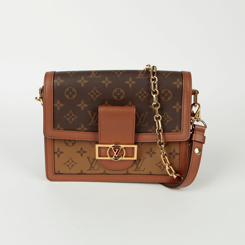 LOUIS VUITTON Dauphine MM 肩背包與斜背包-0
