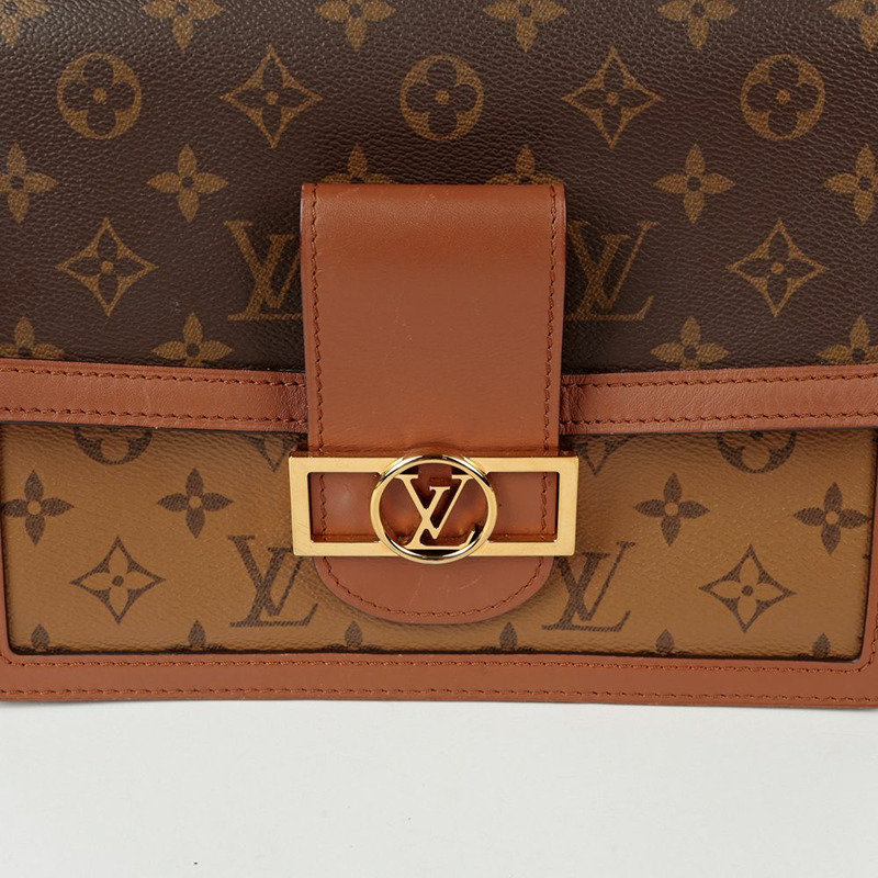 LOUIS VUITTON Dauphine MM 肩背包與斜背包-1