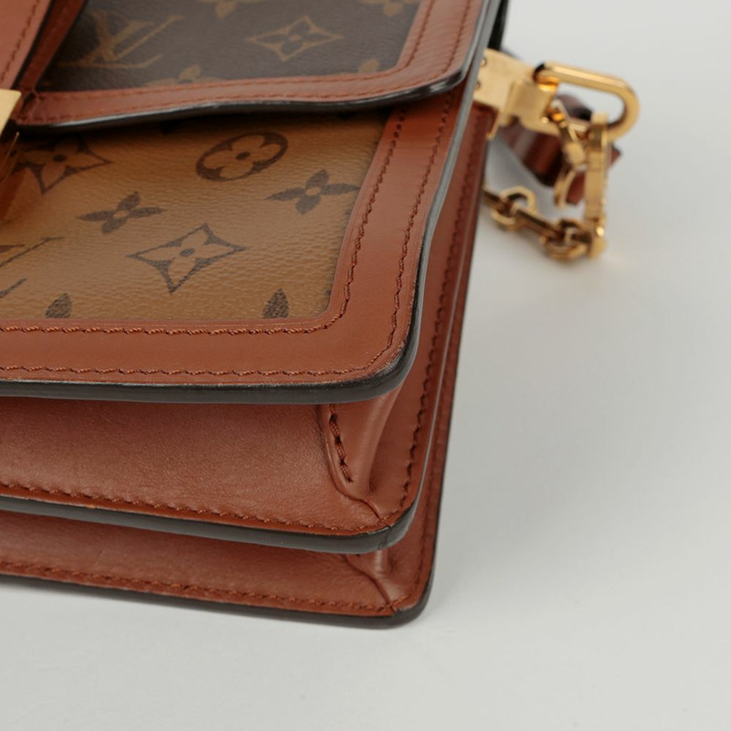 LOUIS VUITTON Dauphine MM 肩背包與斜背包-7