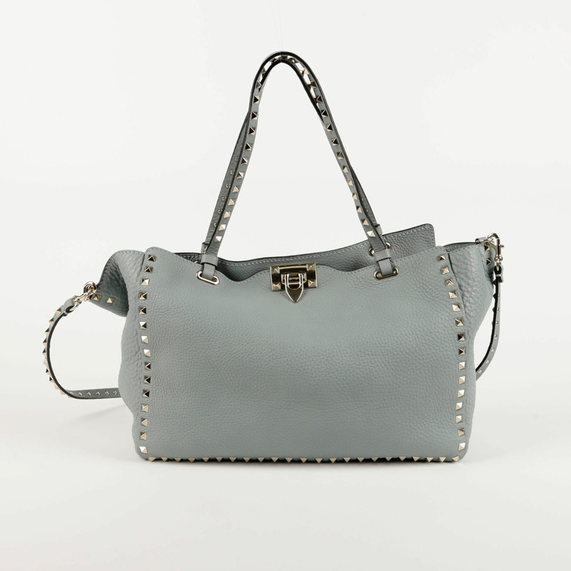 VALENTINO Rockstud 中型手提包與肩背包-1