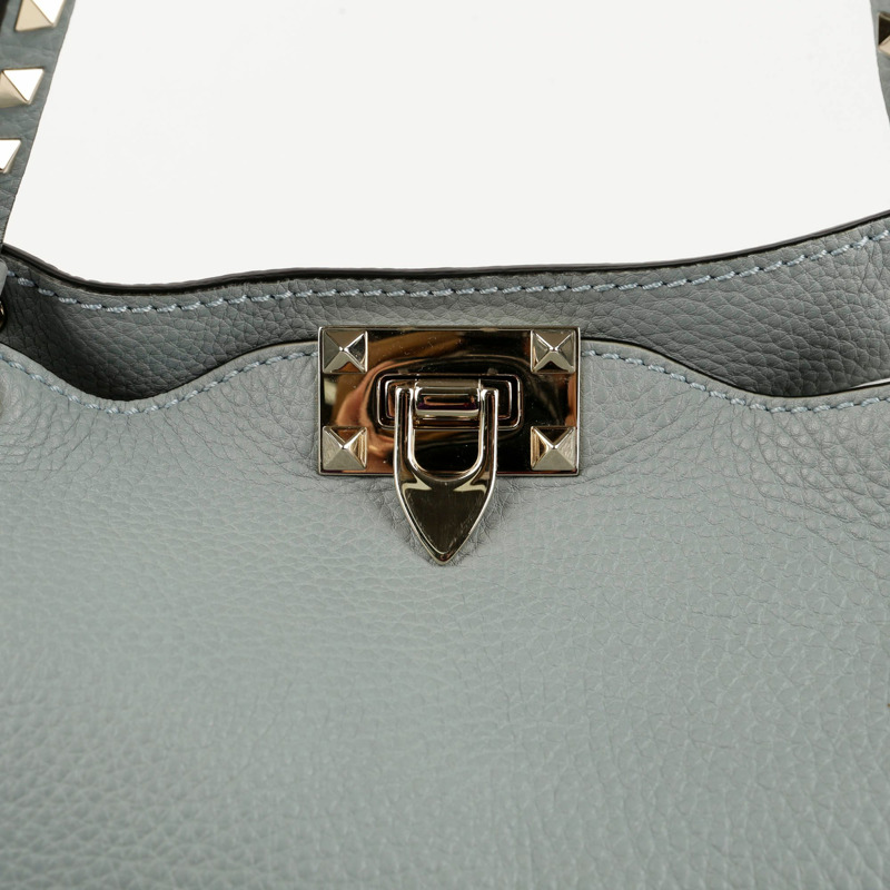 VALENTINO Rockstud 中型手提包與肩背包-2
