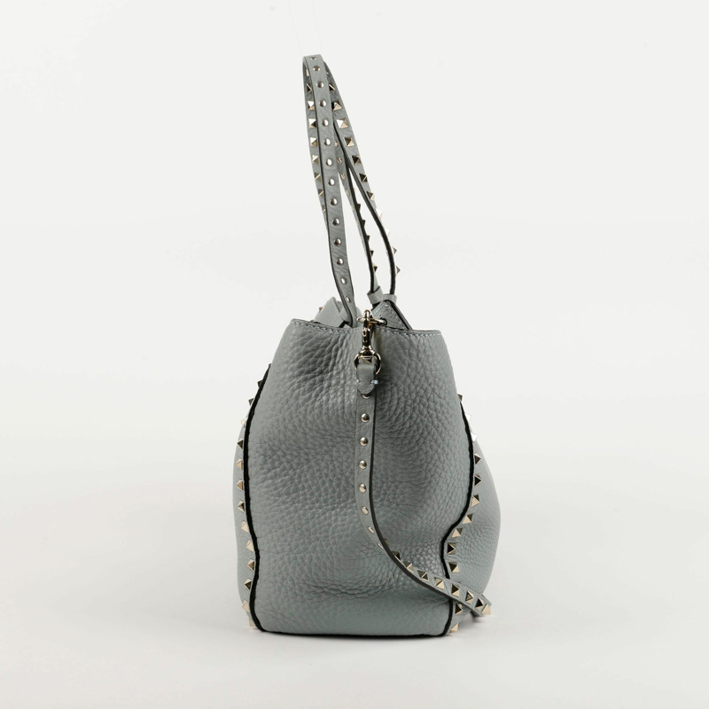 VALENTINO Rockstud 中型手提包與肩背包-3