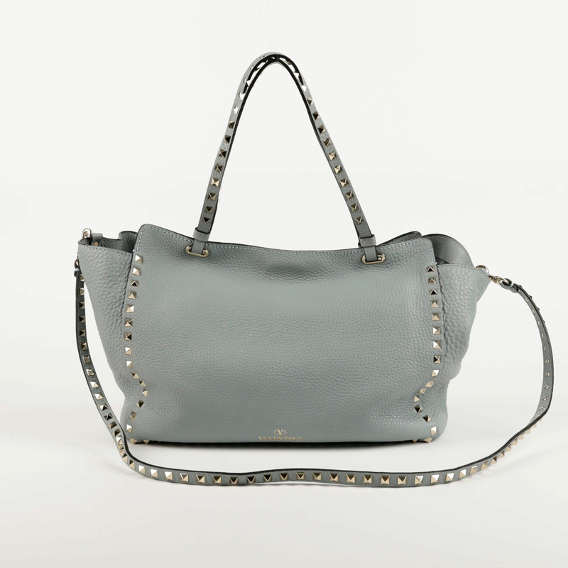 VALENTINO Rockstud 中型手提包與肩背包-4