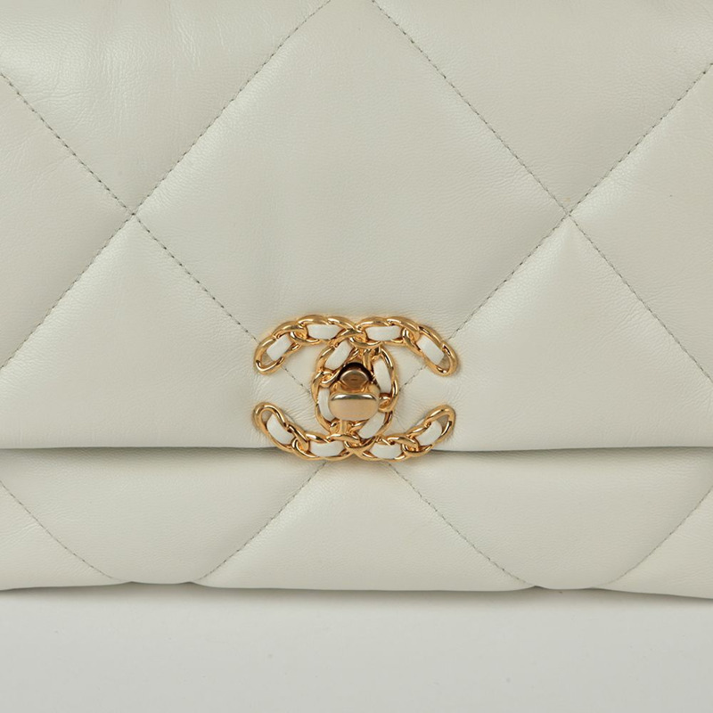 【包稅】CHANEL 19吋中翻蓋手提單肩包-2