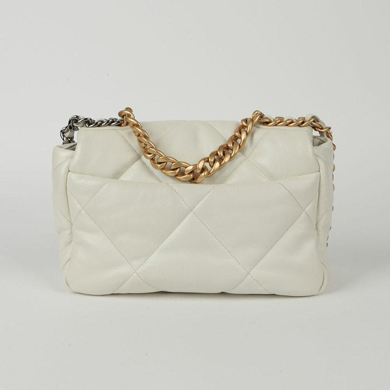 【包稅】CHANEL 19吋中翻蓋手提單肩包-3