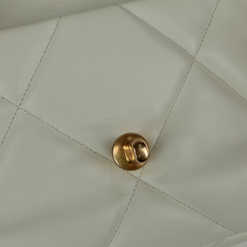 【包稅】CHANEL 19吋中翻蓋手提單肩包-9