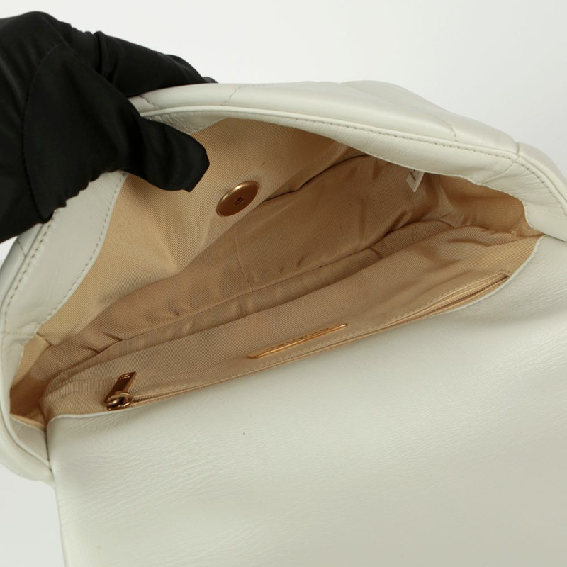 【包稅】CHANEL 19吋中翻蓋手提單肩包-10