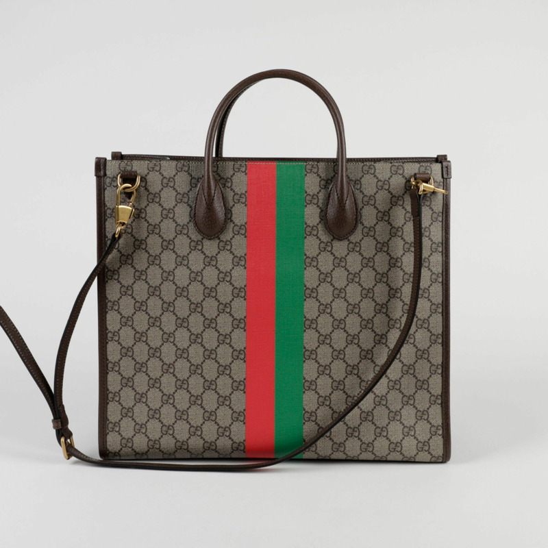 【包稅】GUCCI GG Tiger 中型手提單肩包-5