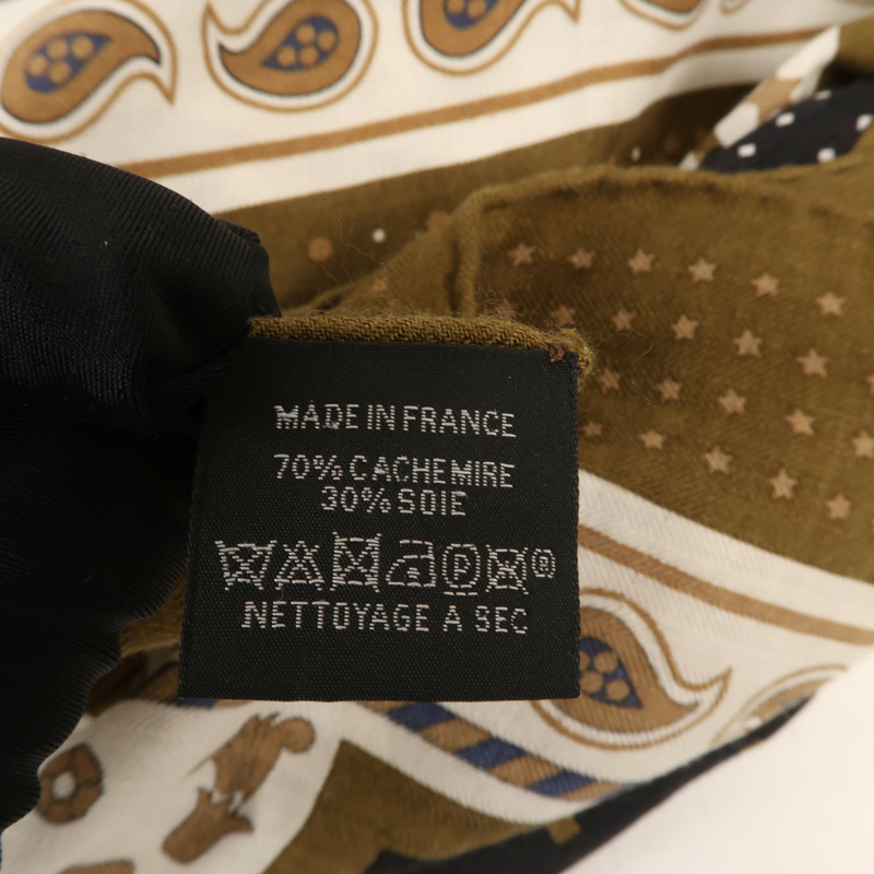 HERMES 羊絨Scarf 140x140圍巾-11