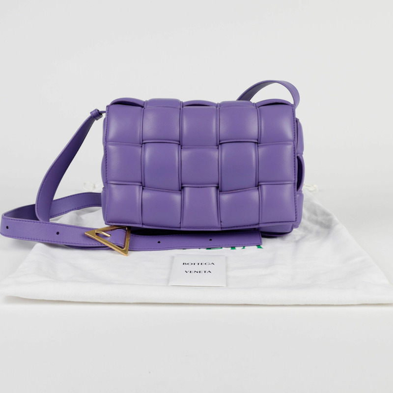 【包稅】BOTTEGA VENETA 帶襯墊的磁帶單肩斜挎包 591970-0