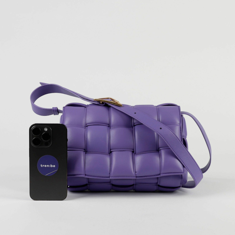 【包稅】BOTTEGA VENETA 帶襯墊的磁帶單肩斜挎包 591970-6