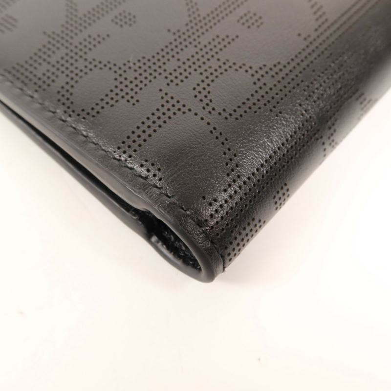 Dior 牛皮皮革Wallet銀扣錢包-11