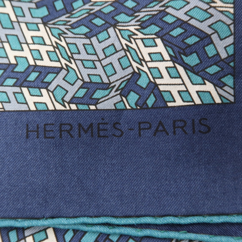 HERMES 絲質Scarf絲巾-6