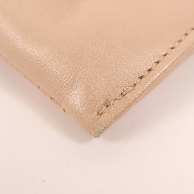 GUCCI 牛皮皮革Clutch Bag銀扣手拿包-9