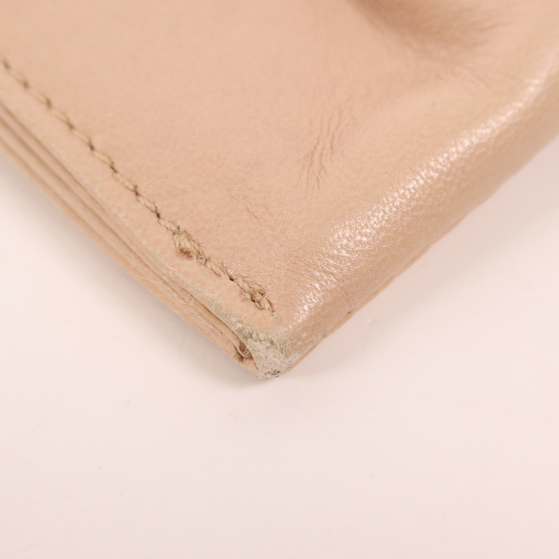 GUCCI 牛皮皮革Clutch Bag銀扣手拿包-10