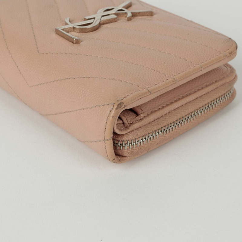 SAINT LAURENT 緊湊型拉鍊皮夾-5