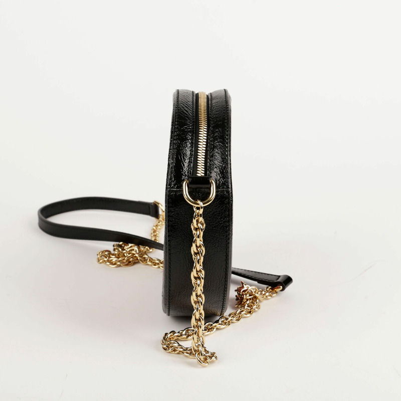【包稅】GUCCI Ophidia 迷你 GG 圓形肩斜背包 550618-3