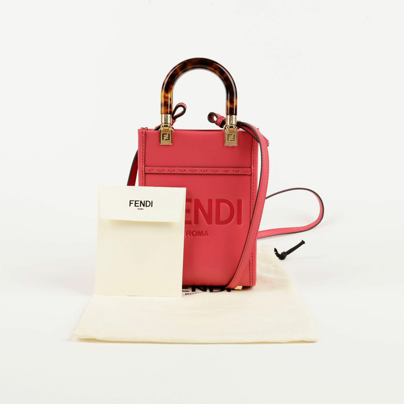 FENDI 陽光迷你手提包與肩背包-0