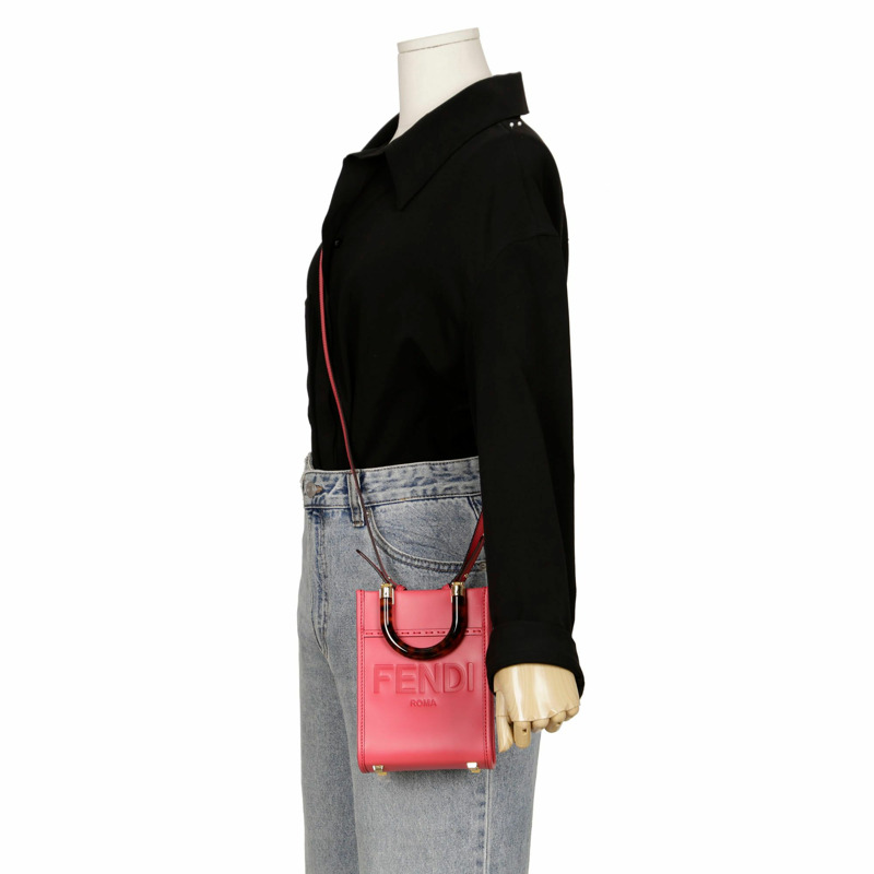 FENDI 陽光迷你手提包與肩背包-12