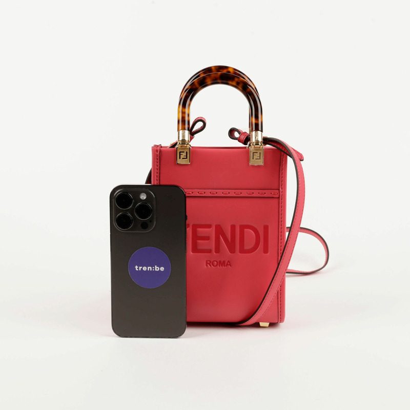 【包稅】FENDI 陽光迷你手提單肩包-9