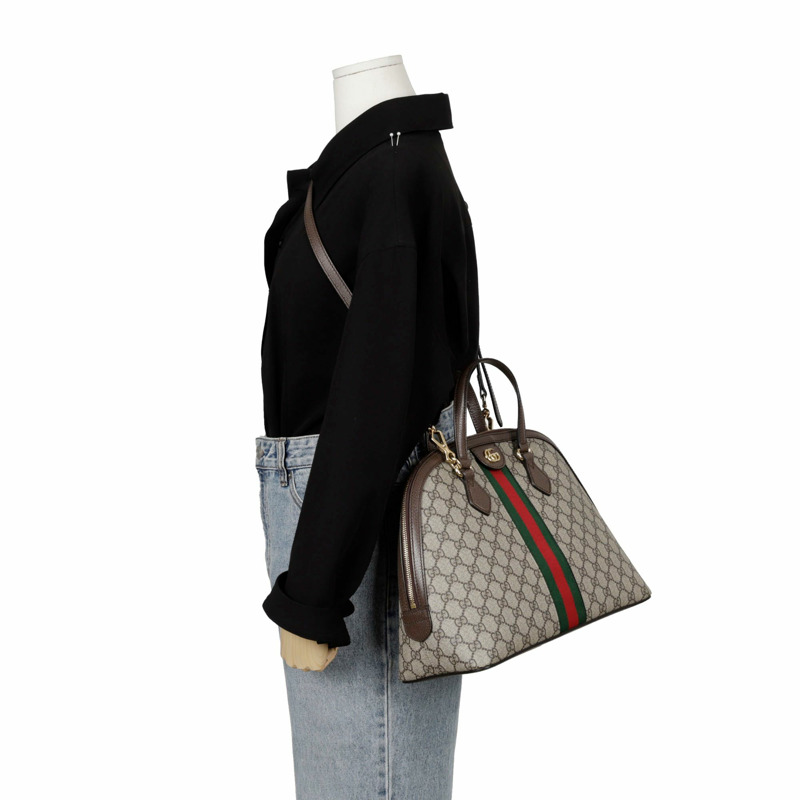 【包稅】GUCCI Ophidia 中型手提單肩包-9