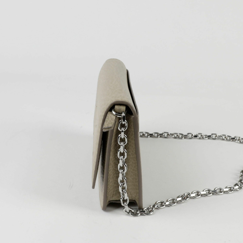 MAISON MARGIELA 針線鏈皮夾斜挎包-4