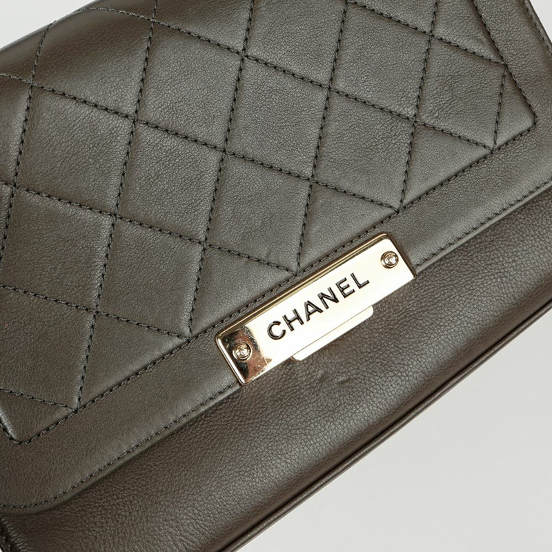 CHANEL Label Click 中型托特單肩包-3