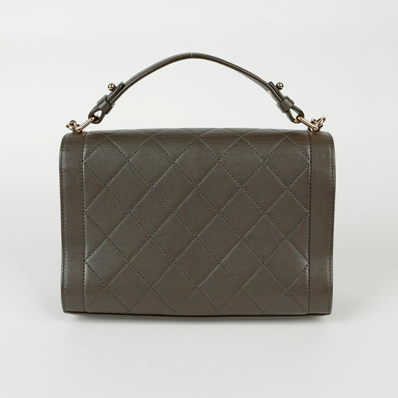 CHANEL Label Click 中型托特單肩包-4