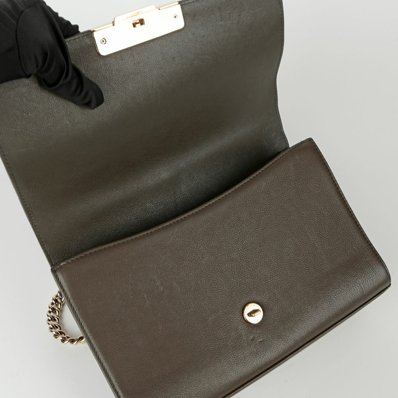 CHANEL Label Click 中型托特單肩包-13