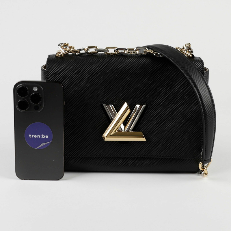 LOUIS VUITTON Twist MM 吊飾單肩包-7