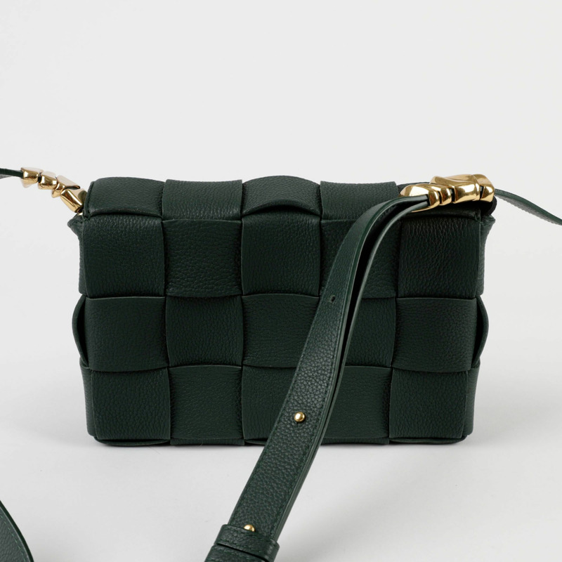 BOTTEGA VENETA Intrecciato 盒式單肩斜背包-5